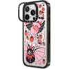 image:imageCASETiFY for iPhone 16 Pro Case  Impact Ring Stand MagSafe Compatible  Kickstand  66 ft 3x Military Grade Drop Protection  Eleanor by Ivory Paper Co  BlackStrawberry Bats