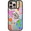 image:imageCASETiFY for iPhone 16 Pro Case  Impact Ring Stand MagSafe Compatible  Kickstand  66 ft 3x Military Grade Drop Protection  Eleanor by Ivory Paper Co  BlackSer Feliz