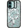 image:imageCASETiFY for iPhone 16 Pro Case  Impact Ring Stand MagSafe Compatible  Kickstand  66 ft 3x Military Grade Drop Protection  Eleanor by Ivory Paper Co  BlackChrome Doodles