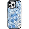 image:imageCASETiFY for iPhone 16 Pro Case  Impact Ring Stand MagSafe Compatible  Kickstand  66 ft 3x Military Grade Drop Protection  Eleanor by Ivory Paper Co  BlackBlue Hydrangea