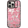 image:imageCASETiFY for iPhone 16 Pro Case  Impact Ring Stand MagSafe Compatible  Kickstand  66 ft 3x Military Grade Drop Protection  Eleanor by Ivory Paper Co  BlackCheetah Paradise Pink