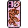 image:imageCASETiFY for iPhone 16 Pro Case  Impact Ring Stand MagSafe Compatible  Kickstand  66 ft 3x Military Grade Drop Protection  Eleanor by Ivory Paper Co  BlackFierce Tiger