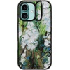 image:imageCASETiFY for iPhone 16 Pro Case  Impact Ring Stand MagSafe Compatible  Kickstand  66 ft 3x Military Grade Drop Protection  Eleanor by Ivory Paper Co  BlackWild Squill Flowers
