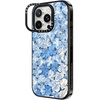 image:imageCASETiFY for iPhone 16 Pro Case  Impact Ring Stand MagSafe Compatible  Kickstand  66 ft 3x Military Grade Drop Protection  Eleanor by Ivory Paper Co  BlackBlue Hydrangea