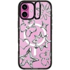 image:imageCASETiFY for iPhone 16 Pro Case  Impact Ring Stand MagSafe Compatible  Kickstand  66 ft 3x Military Grade Drop Protection  Eleanor by Ivory Paper Co  BlackChrome Doodles