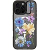 image:imageCASETiFY for iPhone 16 Pro Case  Impact Ring Stand MagSafe Compatible  Kickstand  66 ft 3x Military Grade Drop Protection  Eleanor by Ivory Paper Co  BlackPressed Floral