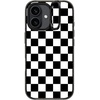image:imageCASETiFY for iPhone 16 Pro Case  Impact Ring Stand MagSafe Compatible  Kickstand  66 ft 3x Military Grade Drop Protection  Eleanor by Ivory Paper Co  BlackBlack White Check Checkerboard