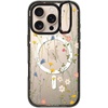 image:imageCASETiFY for iPhone 16 Pro Case  Impact Ring Stand MagSafe Compatible  Kickstand  66 ft 3x Military Grade Drop Protection  Eleanor by Ivory Paper Co  BlackDreamy Floral Pattern