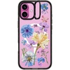 image:imageCASETiFY for iPhone 16 Pro Case  Impact Ring Stand MagSafe Compatible  Kickstand  66 ft 3x Military Grade Drop Protection  Eleanor by Ivory Paper Co  BlackPressed Floral