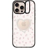 image:imageCASETiFY for iPhone 16 Pro Case  Impact Ring Stand MagSafe Compatible  Kickstand  66 ft 3x Military Grade Drop Protection  Eleanor by Ivory Paper Co  BlackPearly Heart