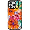 image:imageCASETiFY for iPhone 16 Pro Case  Impact Ring Stand MagSafe Compatible  Kickstand  66 ft 3x Military Grade Drop Protection  Eleanor by Ivory Paper Co  BlackEttaVee Watercolor Fleurs