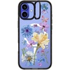 image:imageCASETiFY for iPhone 16 Pro Case  Impact Ring Stand MagSafe Compatible  Kickstand  66 ft 3x Military Grade Drop Protection  Eleanor by Ivory Paper Co  BlackPressed Floral