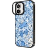 image:imageCASETiFY for iPhone 16 Pro Case  Impact Ring Stand MagSafe Compatible  Kickstand  66 ft 3x Military Grade Drop Protection  Eleanor by Ivory Paper Co  BlackBlue Hydrangea