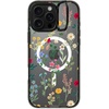 image:imageCASETiFY for iPhone 16 Pro Case  Impact Ring Stand MagSafe Compatible  Kickstand  66 ft 3x Military Grade Drop Protection  Eleanor by Ivory Paper Co  BlackSpring Botanicals 2