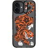 image:imageCASETiFY for iPhone 16 Pro Case  Impact Ring Stand MagSafe Compatible  Kickstand  66 ft 3x Military Grade Drop Protection  Eleanor by Ivory Paper Co  BlackFierce Tiger