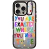 image:imageCASETiFY for iPhone 16 Pro Case  Impact Ring Stand MagSafe Compatible  Kickstand  66 ft 3x Military Grade Drop Protection  Eleanor by Ivory Paper Co  BlackYou are exactly