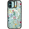 image:imageCASETiFY for iPhone 16 Pro Case  Impact Ring Stand MagSafe Compatible  Kickstand  66 ft 3x Military Grade Drop Protection  Eleanor by Ivory Paper Co  BlackSpring Botanicals 2