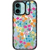 image:imageCASETiFY for iPhone 16 Pro Case  Impact Ring Stand MagSafe Compatible  Kickstand  66 ft 3x Military Grade Drop Protection  Eleanor by Ivory Paper Co  Blackbright spring flowers