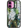 image:imageCASETiFY for iPhone 16 Pro Case  Impact Ring Stand MagSafe Compatible  Kickstand  66 ft 3x Military Grade Drop Protection  Eleanor by Ivory Paper Co  BlackWild Squill Flowers