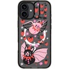 image:imageCASETiFY for iPhone 16 Pro Case  Impact Ring Stand MagSafe Compatible  Kickstand  66 ft 3x Military Grade Drop Protection  Eleanor by Ivory Paper Co  BlackStrawberry Bats