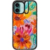 image:imageCASETiFY for iPhone 16 Pro Case  Impact Ring Stand MagSafe Compatible  Kickstand  66 ft 3x Military Grade Drop Protection  Eleanor by Ivory Paper Co  BlackEttaVee Watercolor Fleurs