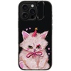 image:imageCASETiFY for iPhone 16 Pro Case  Impact Ring Stand MagSafe Compatible  Kickstand  66 ft 3x Military Grade Drop Protection  Eleanor by Ivory Paper Co  BlackCLOWN KITTY