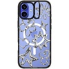 image:imageCASETiFY for iPhone 16 Pro Case  Impact Ring Stand MagSafe Compatible  Kickstand  66 ft 3x Military Grade Drop Protection  Eleanor by Ivory Paper Co  BlackChrome Doodles