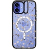 image:imageCASETiFY for iPhone 16 Pro Case  Impact Ring Stand MagSafe Compatible  Kickstand  66 ft 3x Military Grade Drop Protection  Eleanor by Ivory Paper Co  BlackWildflower Friday