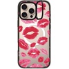 image:imageCASETiFY for iPhone 16 Pro Case  Impact Ring Stand MagSafe Compatible  Kickstand  66 ft 3x Military Grade Drop Protection  Eleanor by Ivory Paper Co  BlackLipstick Kisses