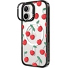 image:imageCASETiFY for iPhone 16 Pro Case  Impact Ring Stand MagSafe Compatible  Kickstand  66 ft 3x Military Grade Drop Protection  Eleanor by Ivory Paper Co  BlackCherries