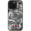 image:imageCASETiFY for iPhone 16 Pro Case  Impact Ring Stand MagSafe Compatible  Kickstand  66 ft 3x Military Grade Drop Protection  Eleanor by Ivory Paper Co  BlackPower Dragon