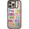 image:imageCASETiFY for iPhone 16 Pro Case  Impact Ring Stand MagSafe Compatible  Kickstand  66 ft 3x Military Grade Drop Protection  Eleanor by Ivory Paper Co  BlackYou are exactly