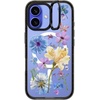 image:imageCASETiFY for iPhone 16 Pro Case  Impact Ring Stand MagSafe Compatible  Kickstand  66 ft 3x Military Grade Drop Protection  Eleanor by Ivory Paper Co  BlackPressed Floral