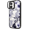 image:imageCASETiFY for iPhone 16 Pro Case  Impact Ring Stand MagSafe Compatible  Kickstand  66 ft 3x Military Grade Drop Protection  Eleanor by Ivory Paper Co  BlackBlue Spring
