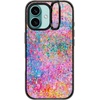 image:imageCASETiFY for iPhone 16 Pro Case  Impact Ring Stand MagSafe Compatible  Kickstand  66 ft 3x Military Grade Drop Protection  Eleanor by Ivory Paper Co  BlackMy Neon Summer