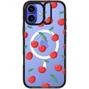 image:imageCASETiFY for iPhone 16 Pro Case  Impact Ring Stand MagSafe Compatible  Kickstand  66 ft 3x Military Grade Drop Protection  Eleanor by Ivory Paper Co  BlackCherries
