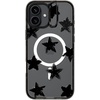 image:imageCASETiFY for iPhone 16 Pro Case  Impact Ring Stand MagSafe Compatible  Kickstand  66 ft 3x Military Grade Drop Protection  Eleanor by Ivory Paper Co  BlackStar Marks