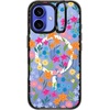 image:imageCASETiFY for iPhone 16 Pro Case  Impact Ring Stand MagSafe Compatible  Kickstand  66 ft 3x Military Grade Drop Protection  Eleanor by Ivory Paper Co  Blackbright spring flowers
