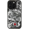 image:imageCASETiFY for iPhone 16 Pro Case  Impact Ring Stand MagSafe Compatible  Kickstand  66 ft 3x Military Grade Drop Protection  Eleanor by Ivory Paper Co  BlackPower Dragon