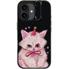 image:imageCASETiFY for iPhone 16 Pro Case  Impact Ring Stand MagSafe Compatible  Kickstand  66 ft 3x Military Grade Drop Protection  Eleanor by Ivory Paper Co  BlackCLOWN KITTY