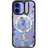 image:imageCASETiFY for iPhone 16 Pro Case  Impact Ring Stand MagSafe Compatible  Kickstand  66 ft 3x Military Grade Drop Protection  Eleanor by Ivory Paper Co  BlackSpring Botanicals 2