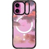 image:imageCASETiFY for iPhone 16 Pro Case  Impact Ring Stand MagSafe Compatible  Kickstand  66 ft 3x Military Grade Drop Protection  Eleanor by Ivory Paper Co  BlackClouds Red