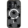 image:imageCASETiFY for iPhone 16 Pro Case  Impact Ring Stand MagSafe Compatible  Kickstand  66 ft 3x Military Grade Drop Protection  Eleanor by Ivory Paper Co  BlackStar Marks