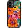 image:imageCASETiFY for iPhone 16 Pro Case  Impact Ring Stand MagSafe Compatible  Kickstand  66 ft 3x Military Grade Drop Protection  Eleanor by Ivory Paper Co  BlackEttaVee Watercolor Fleurs