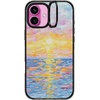 image:imageCASETiFY for iPhone 16 Pro Case  Impact Ring Stand MagSafe Compatible  Kickstand  66 ft 3x Military Grade Drop Protection  Eleanor by Ivory Paper Co  BlackFrosted Sunset