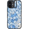 image:imageCASETiFY for iPhone 16 Pro Case  Impact Ring Stand MagSafe Compatible  Kickstand  66 ft 3x Military Grade Drop Protection  Eleanor by Ivory Paper Co  BlackBlue Hydrangea