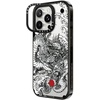 image:imageCASETiFY for iPhone 16 Pro Case  Impact Ring Stand MagSafe Compatible  Kickstand  66 ft 3x Military Grade Drop Protection  Eleanor by Ivory Paper Co  BlackPower Dragon
