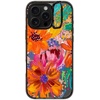 image:imageCASETiFY for iPhone 16 Pro Case  Impact Ring Stand MagSafe Compatible  Kickstand  66 ft 3x Military Grade Drop Protection  Eleanor by Ivory Paper Co  BlackEttaVee Watercolor Fleurs