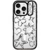 image:imageCASETiFY for iPhone 16 Pro Case  Impact Ring Stand MagSafe Compatible  Kickstand  66 ft 3x Military Grade Drop Protection  Eleanor by Ivory Paper Co  BlackChrome Doodles