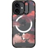 image:imageCASETiFY for iPhone 16 Pro Case  Impact Ring Stand MagSafe Compatible  Kickstand  66 ft 3x Military Grade Drop Protection  Eleanor by Ivory Paper Co  BlackClouds Red